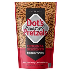 Dot's Homestyle Pretzels Original Seasoned Pretzel Twists, 35 oz.
