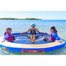 Durable Inflatable Towable Tube Ring For Water Play Inflatable