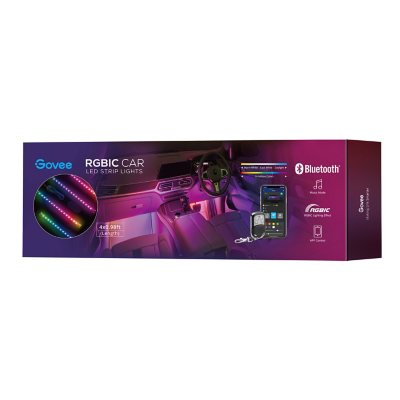 Govee RGBIC Interior Car Strip Lights Sam s Club