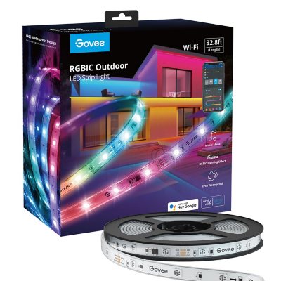 Govee RGBIC 100ft LED Outdoor Permanent String Lights - Sam's Club