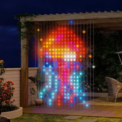 Govee RGBIC Multi-Color Smart Wi-Fi Curtain Lights - Sam's Club