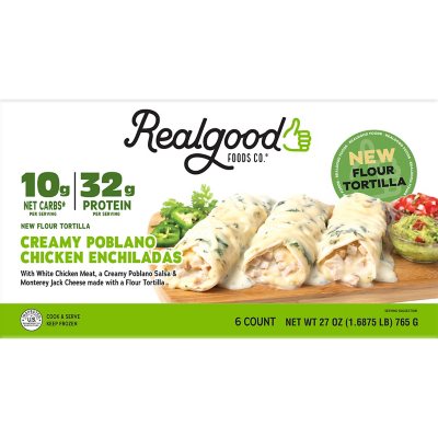 Real Good Foods Review: Stuffed Chicken & Grande Enchiladas