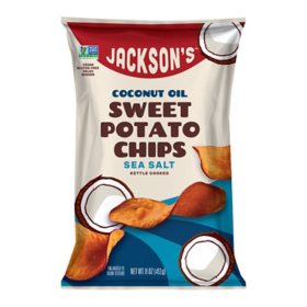 Jackson's Kettle Cooked, Sweet Potato Chips, Sea Salt (16 oz.)