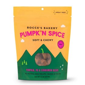 Bocce's Bakery Soft & Chewy Dog Treats, Pumpk'n Spice (24 oz.)