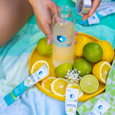 Liquid IV Lemon Lime Hydration Multiplier 0.56 Fl Oz Pack Of 10 Pouches -  Office Depot