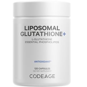 Codeage Liposomal Glutathione Essential Phospholipids Antioxidant Capsules  120 ct.