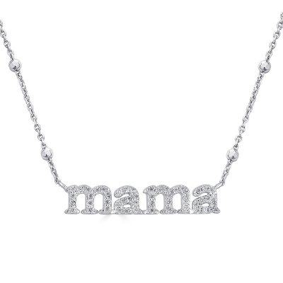 Sterling Silver and 14K Lock and Key Necklace - Sam's Club