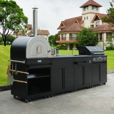 Modular bbq clearance island