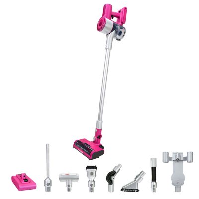 Cordless Vacuum with Removable Battery by ePro Select, Pink