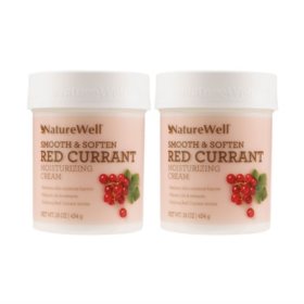 NatureWell Red Currant Moisturizing Cream, 16 oz., 2 pk.