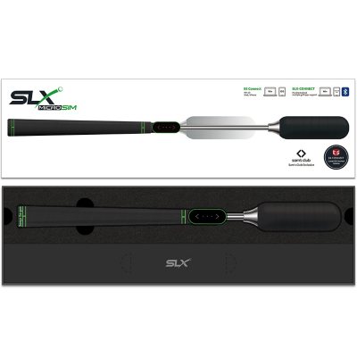 SLX MicroSim Home Golf Simulator by SwingLogic with Exclusive 12-Month E6 Connect Access