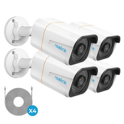 Reolink 4K+/10MP Outdoor Add-on PoE Wired Dome Camera with 18M Network  Cable-4pack - Sam's Club