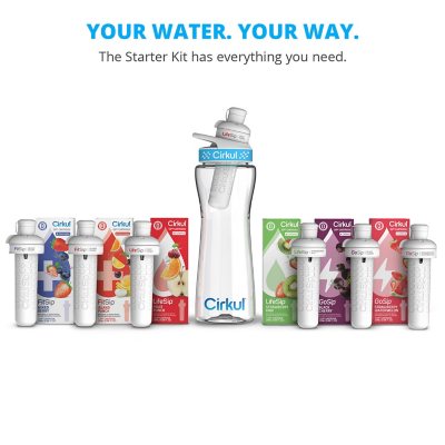 Cirkul Kids Mini Plastic Bottle & Comfort Grip