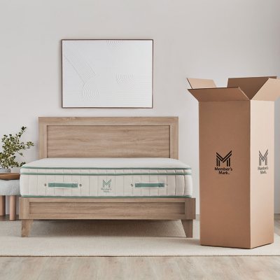 Member's Mark Organic Hybrid Full Mattress - Medium:- Full