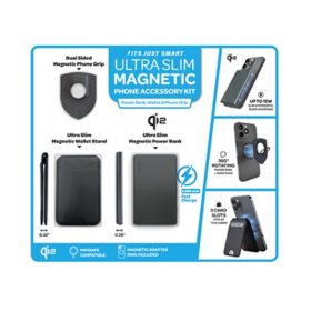 IJS Qi2 Ultra Slim Magnetic Phone Accessory Kit