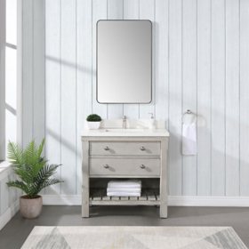 Elbe Grey Vanity, Assorted Sizes