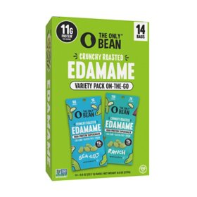 The Only Bean Edamame Beans, 0.9 oz., 12 pk.