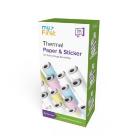 myFirst Insta 2 Thermal Paper and Sticker Bundle 