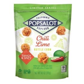 Popsalot Gourmet Popcorn Chili Lime Kettle Corn, 14.1 oz.