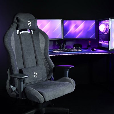 Soft fabric gaming online chair