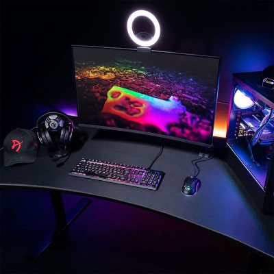 Arozzi Arena Ultrawide Courved Gaming et Bureau Maroc