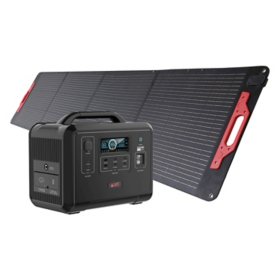 A-iPower 2400-Watt Portable Power Station With 200-Watt Solar Panel Bundle (GS2400iA201)	