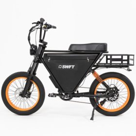 SWFT ZIP-S eBike - 750W Motor featuring Dual Battery, Full Suspension, 20MPH w/100 mile range