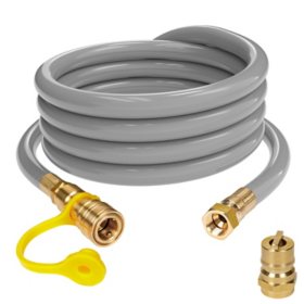 Westinghouse W12NGH25 15" or 25' Natural Gas Hose with Adapter, 1/2-Inch Diameter, For Westinghouse Tri Fuel Generators
