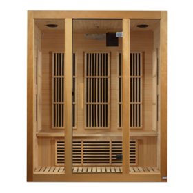 Maxxus Infrared 3-Person Sauna Red Light with 7 Carbon Heaters