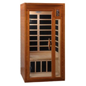 Maxxus Infrared 1-2 Person Sauna Red Light with 6 Carbon Heaters