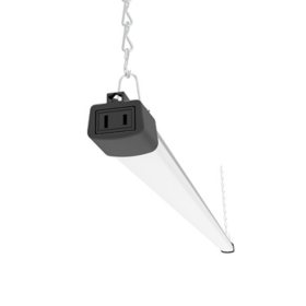 Boost LED Shop Light 4FT. 40W Compact Slim Inline Switch		