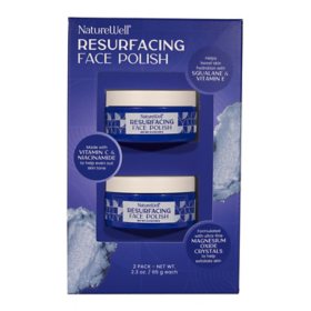 NatureWell Resurfacing Face Polish, 2.3 oz., 2 pk.