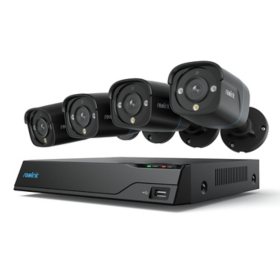 Reolink 4K UHD Cameras and 2TB NVR Security System, 4pk.