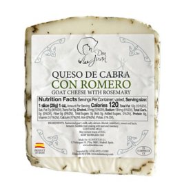 Don Juan Rosemary Goat Cheese, 1 lb.