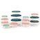 Pastel Multicolor, variant on Pyrex Simply Store 28-Piece Glass Food Storage Set