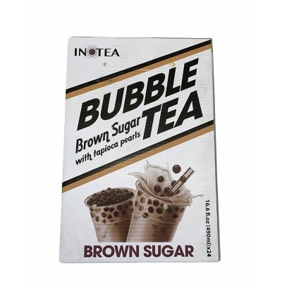 Inotea Bubble Tea Brown Sugar Bubble Tea Drink ( oz., 24 ct.) - Sam's  Club