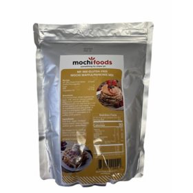 Mochi Foods Gluten-Free Mochi Waffle and Pancake Mix 2.2 lbs.