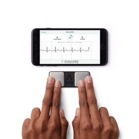 KardiaMobile 1-Lead Personal EKG Monitor + 6 Months of KardiaCare Heart Health Membership