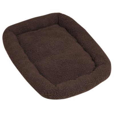 fleece dog bed