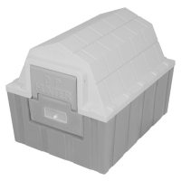 ASL Solutions Insulated DP Hunter Dog House, Choose Your Color (23"W x 29"L x 23.5"H)