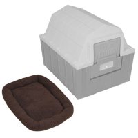ASL Solutions Insulated DP Hunter Dog House with Fleece Bed, Choose Your Color (23"W x 29"L x 23.5"H)