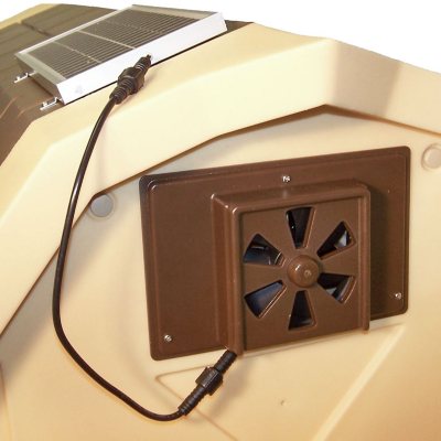 ASL Solutions Dog House Solar Powered Exhaust Fan (Choose Your Size) -  Sam's Club