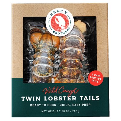 Ready Brothers Wild Caught Twin Lobster Tails, Frozen ( oz.) - Sam's Club