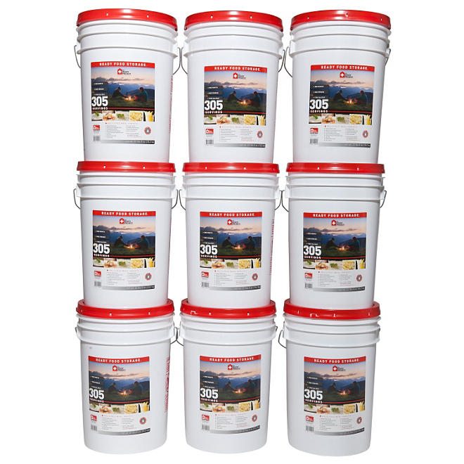 The Ready Project Standard Emergency Food Storage Kit - 1 year - 1 person
