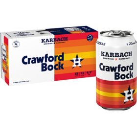 Karbach Crawford Bock Beer 12 fl. oz. can, 18 pk.