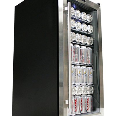 Whynter BBR-638SB 12 inch Built-in 60 Can Undercounter Stainless Steel Beverage Refrigerator