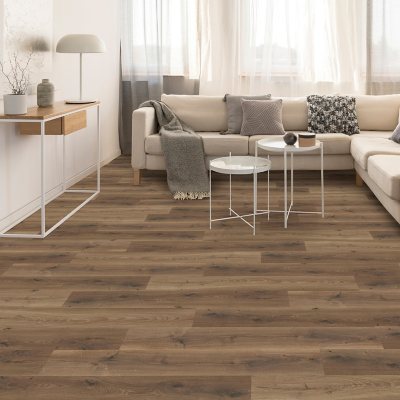 Select Surfaces Cottage Oak SpillDefense Laminate Flooring Sam's Club