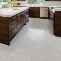 Select Surfaces Gray Marble Engineered Vinyl Tile Flooring – 4 Boxes