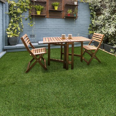Green 400x400 Cm Artificial Grass Turf Carpet Comfort 