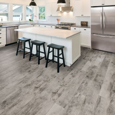 Select Surfaces Rustic Gray Spill Defense Laminate Flooring Sam S Club